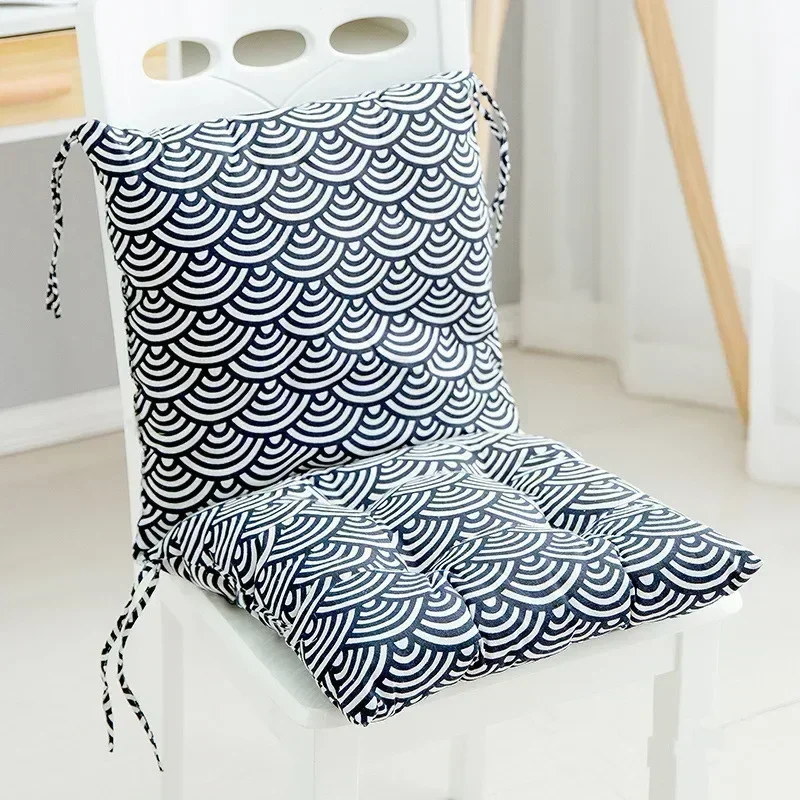 One-piece chair cushion Sofa Cotton Thick Cushion Bedroom Warm Dining Chair Printed Cushions Chair Home Decorative Cushion