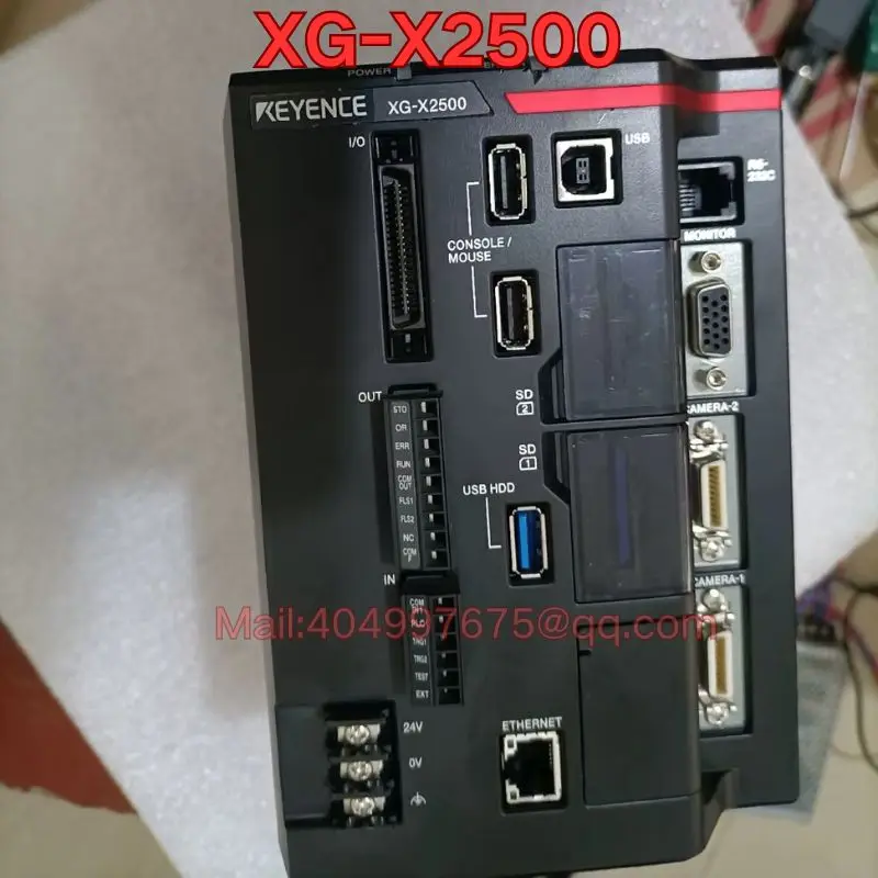 Second-hand XG-X2500 vision controller function test is normal