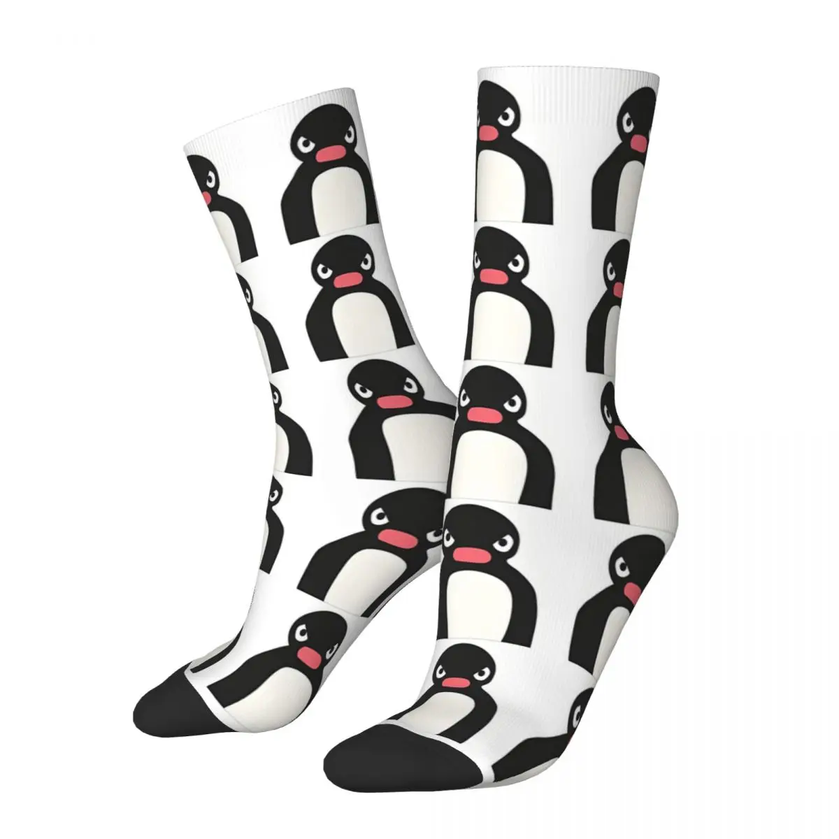 Angry Penguin Sock Printed Man Polyester