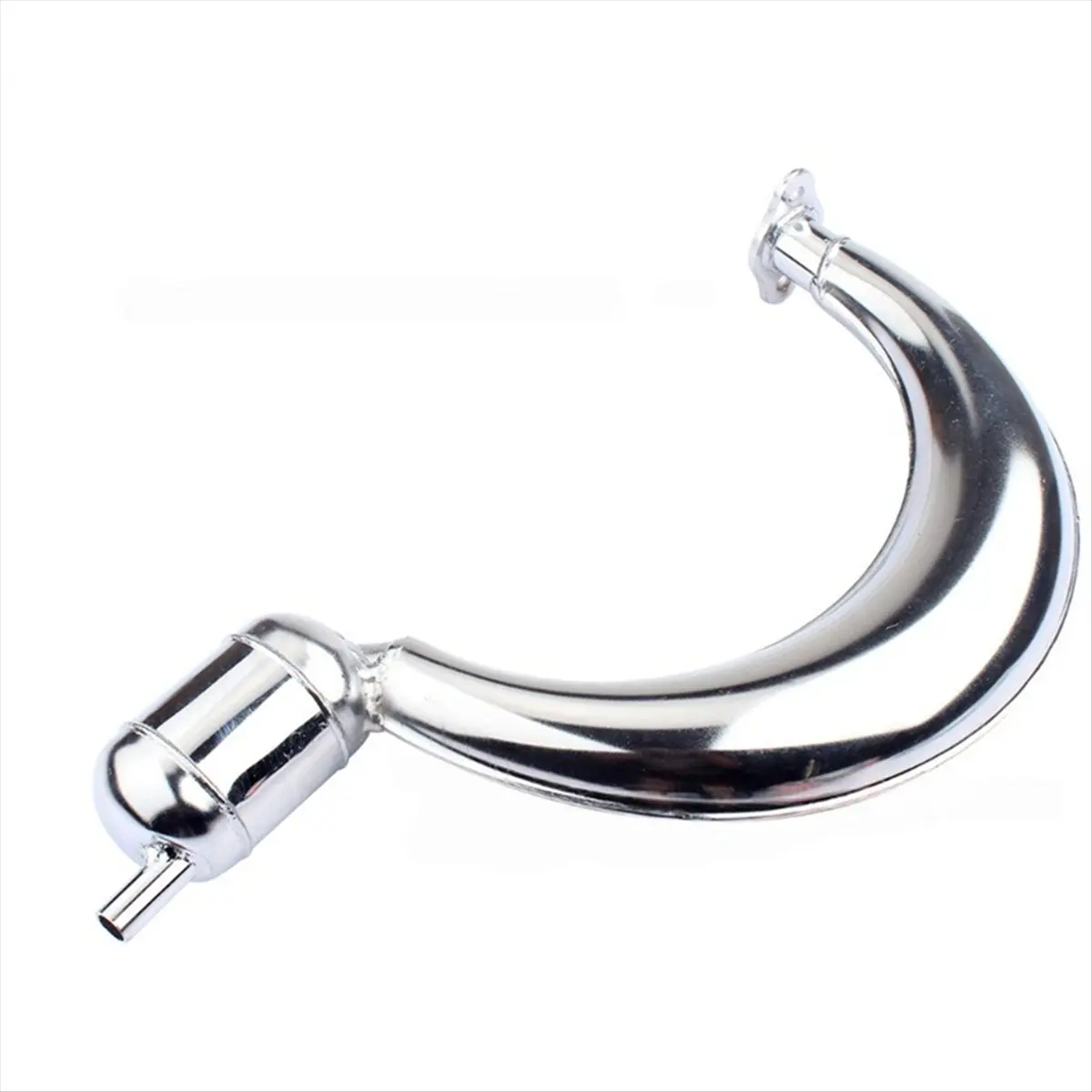 Compatible Motorcycle Exhaust Pipe for 49cc 50cc 60cc 80cc 100cc Electric Bicycle Bike Engine Motor Muffler Exhaust Pipe view 6