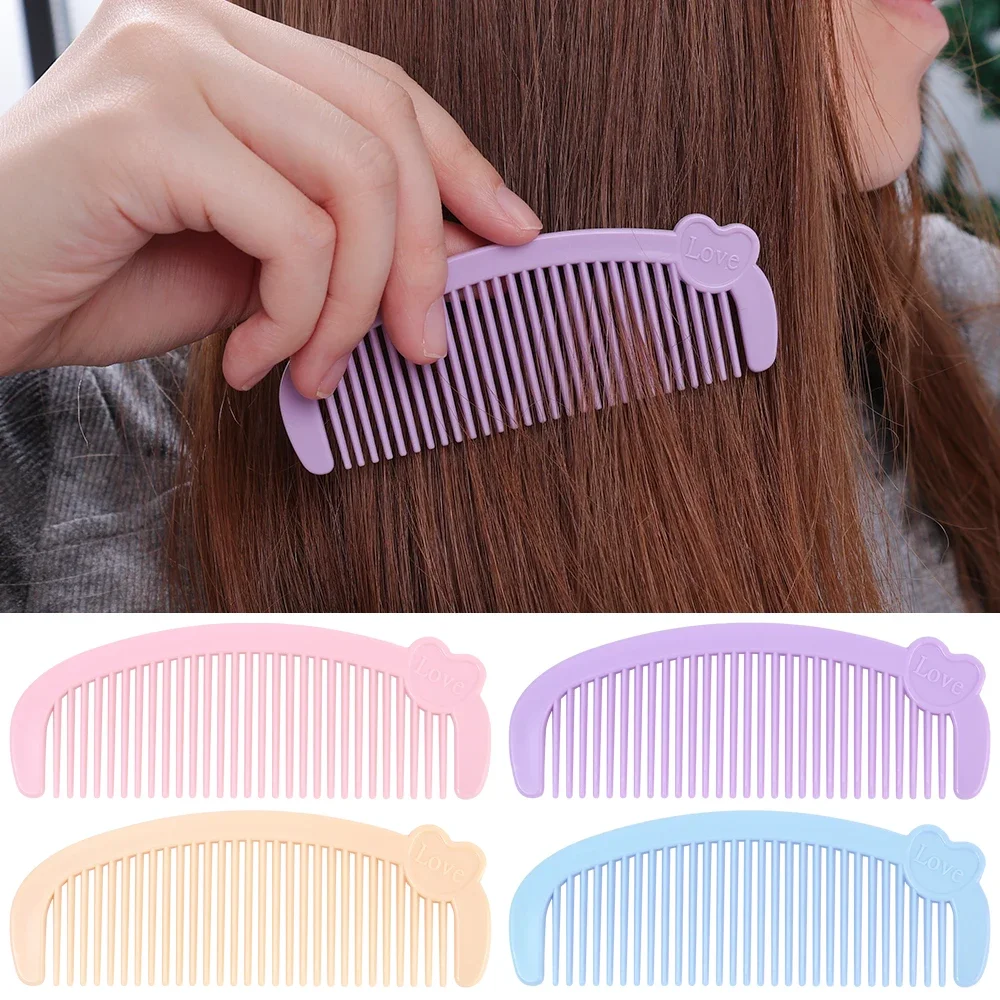 Small Hair Detangling Comb Tortoise Comb Wide Tooth Pocket Comb for Thick Curly Wavy Hair Hair Detangler Combs for Wet and Dry