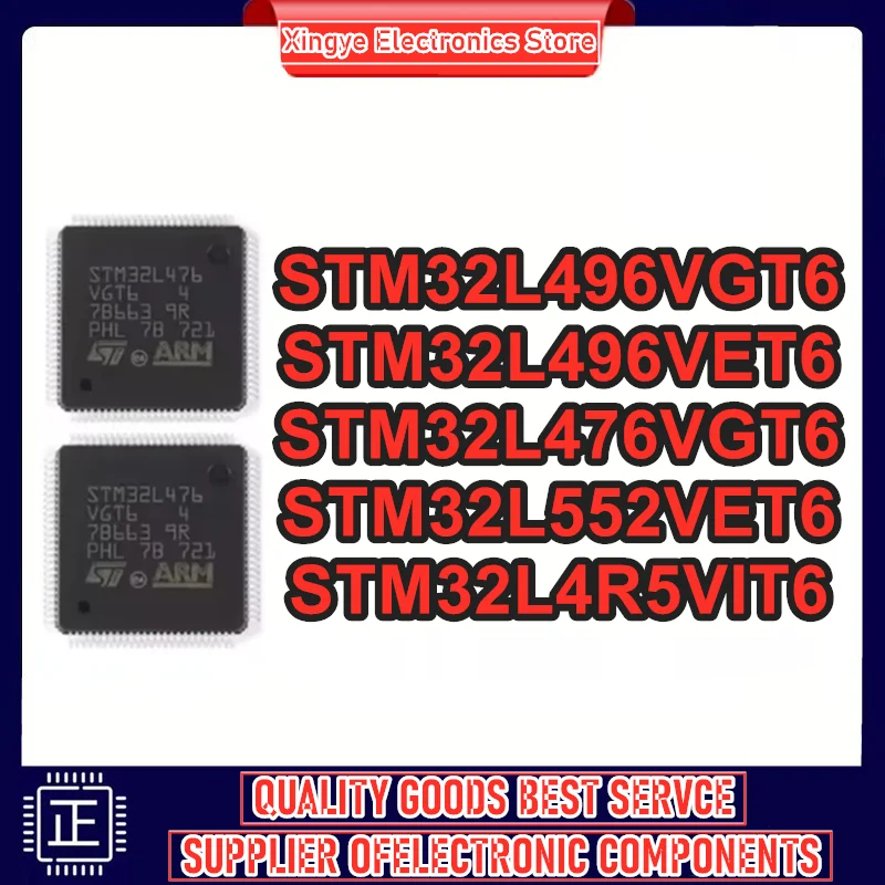 STM32L476VGT6 STM32L496VET6 STM32L496VGT6 STM32L4R5VIT6 STM32L552VET6 STM32L STM32 STM IC MCU رقاقة LQFP100 أصلية جديدة في المخزون #1