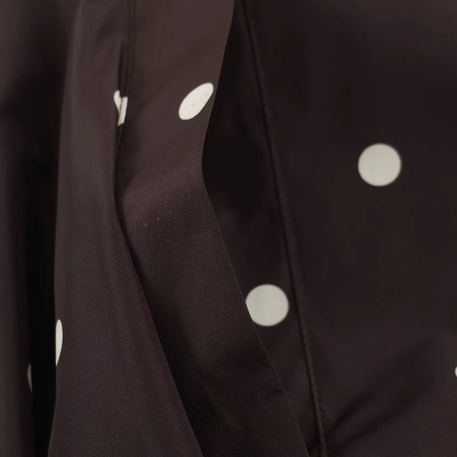 BSAY Damen Bomberjacke mit Polka-Dot-Print, kurz geschnitten, Stehkragen, elastische Ärmelbündchen, lange Ärmel, lässiges Design mit Taschen, kurze Oberbekleidung. – Detail 13