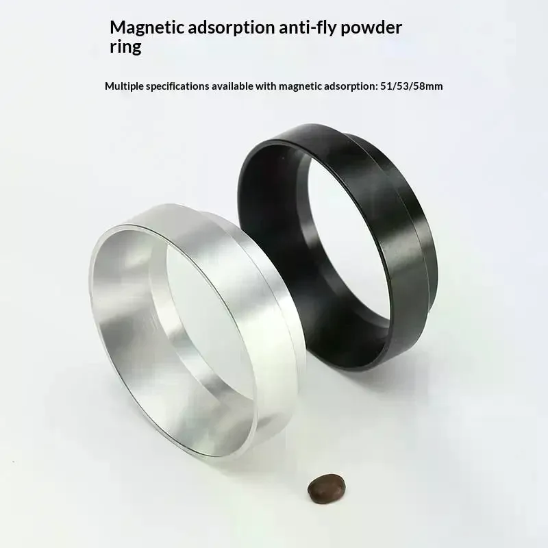51/53/58mm Coffee Receiving Ring Universal Magnetic Anti-Splash Dosing Distribution Quantitative Accessory