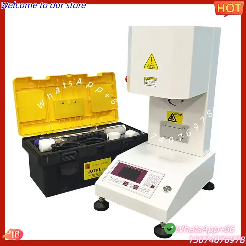 2026 High Quality MFI Plastic Melt Flow Index Tester Machine for Rubber Portable LCD Screen ASTM Made China for Lab Use