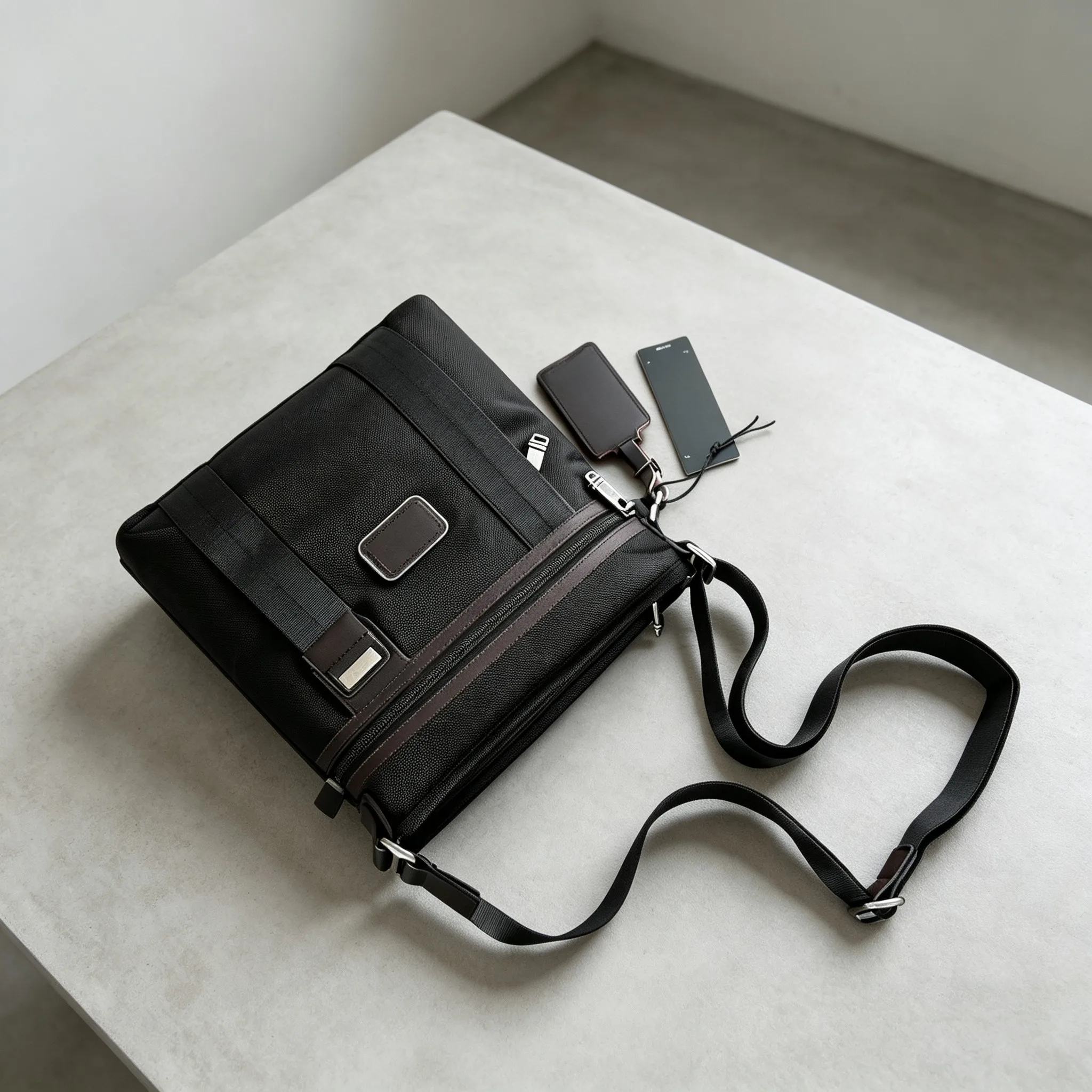 Casual Travel Nylon Crossbody Bag for Men, New Light Fashion Single Shoulder Bag