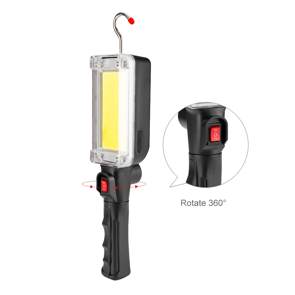 Work Light COB Working Lamp Lighting Tool Camping Fishing Flashlight