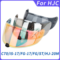 Motorcycle Helmet Visor Shield for HJC HJ-20M FG-ST FG-17 C70 IS-17 Viseira Capacete Uv Protection Sunshield Faceshield