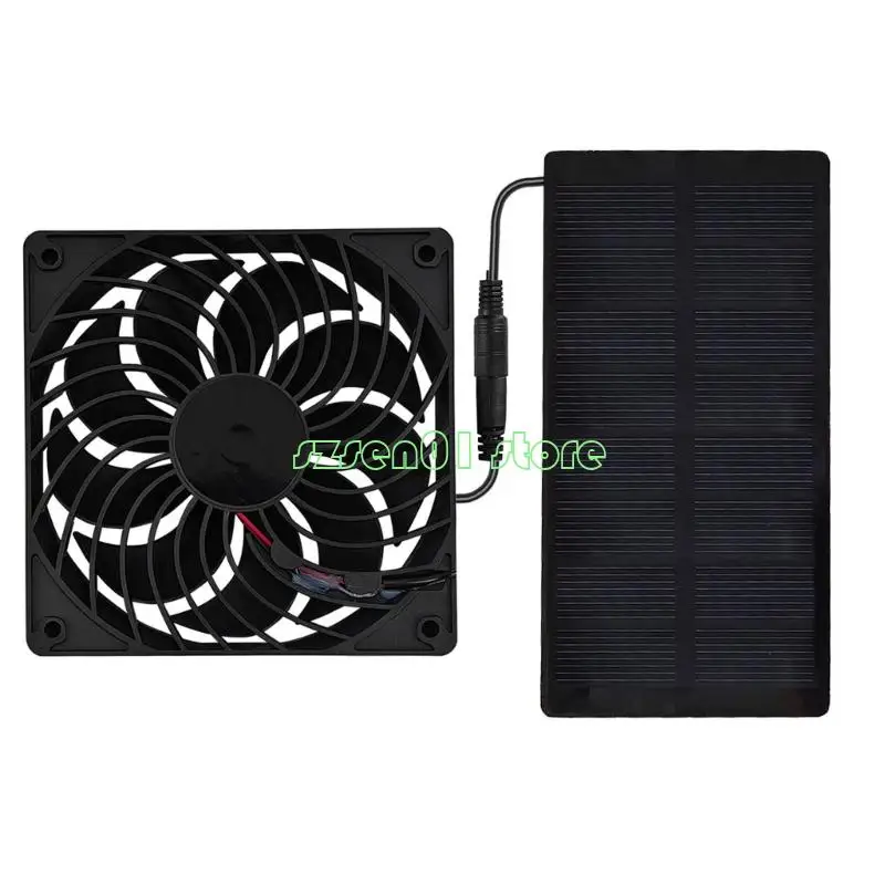 G32A Portable Solars Fan for Quick Setups and High Performances Air Circulation