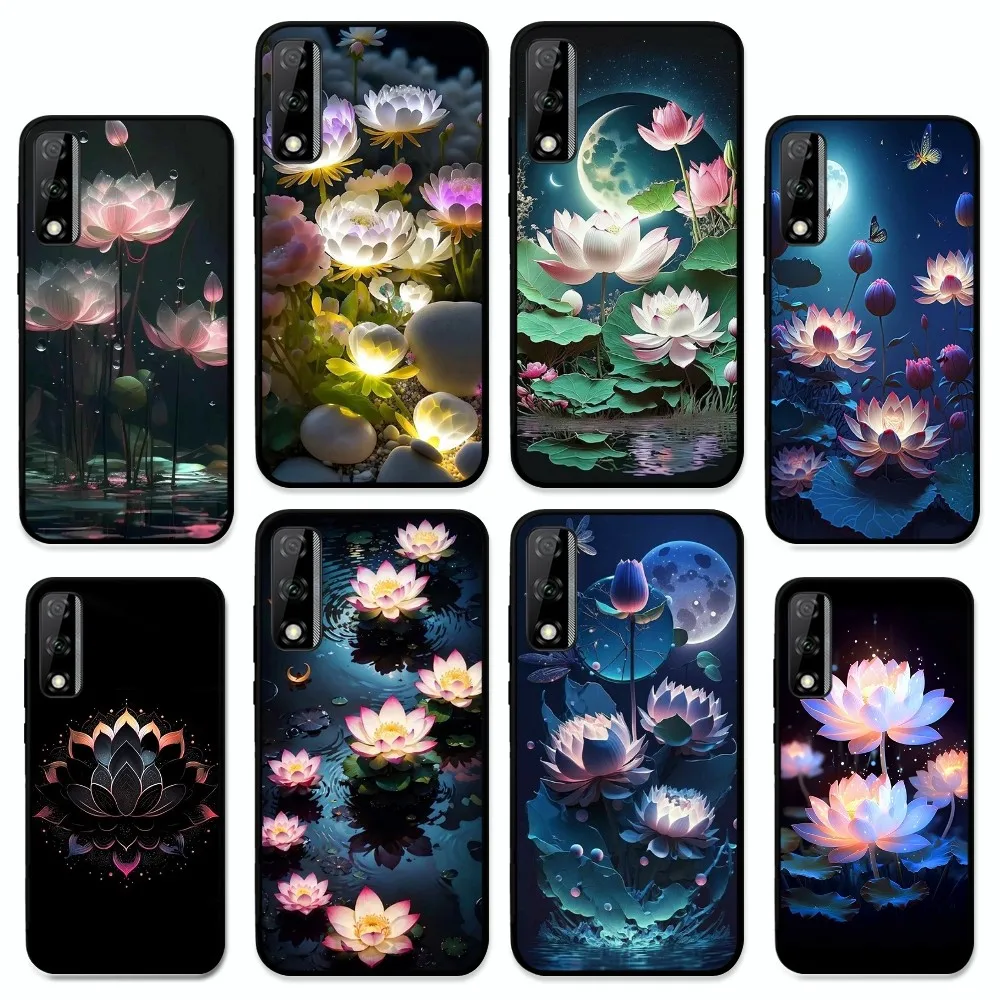 

Flower Of Life In Lotus Phone Case For Huawei Y9 6 7 5 Prime Enjoy 7s 7 8 plus 7a 9e 9plus 8E Lite Psmart Shell