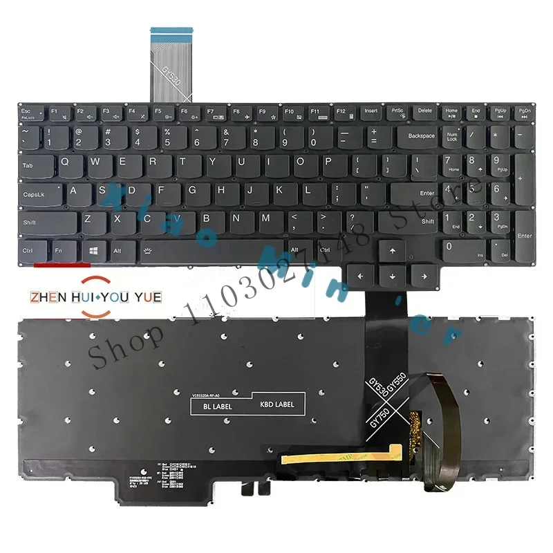 WYORESY for leovo Legion 5-15ARH05 15ARH05H 15IMH05H keyboard RGB blacklight