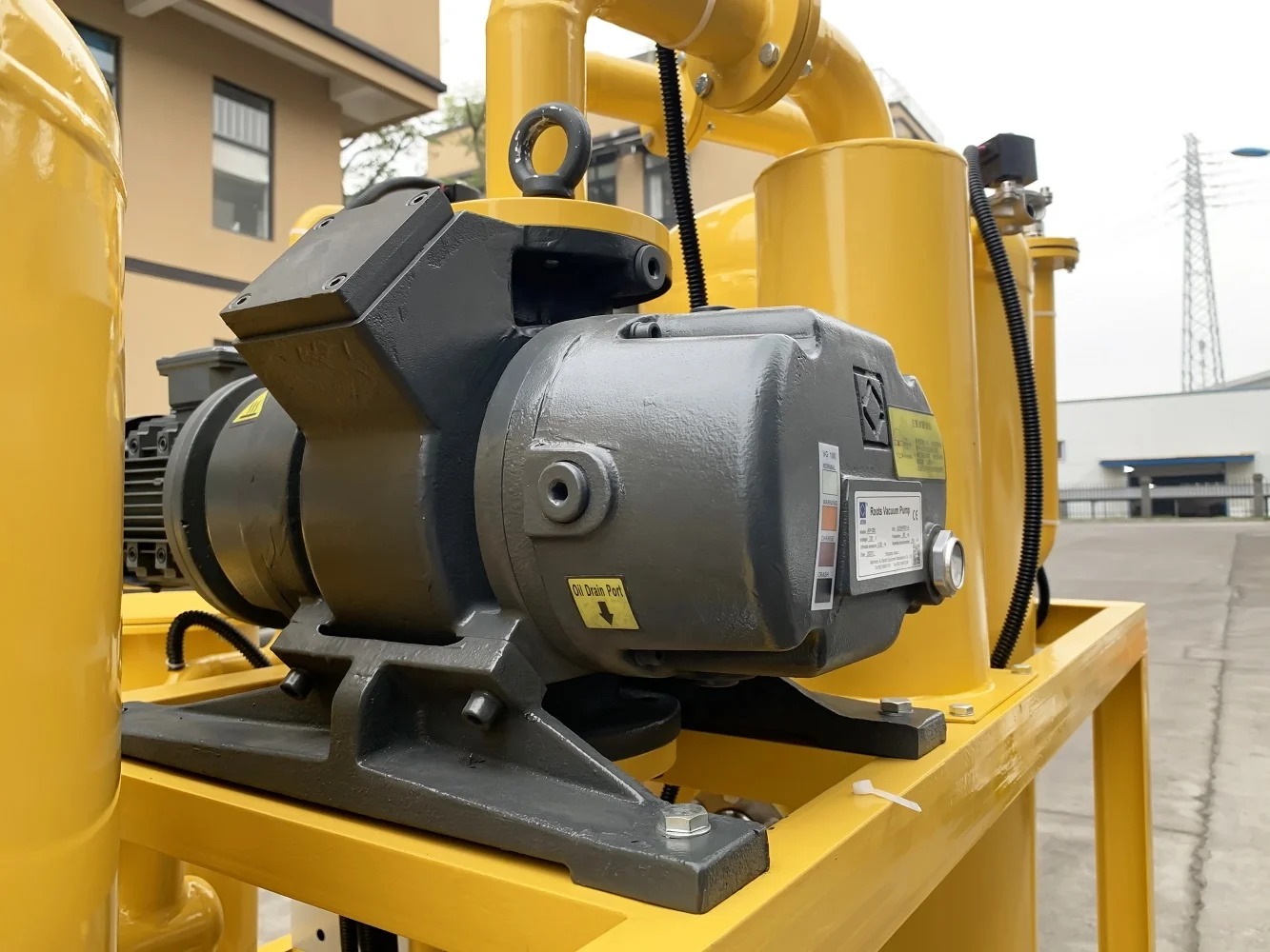 Vakuumtransformator, Öl- und Wasserabscheider mit doppelter Vakuumstufe ZYD-50