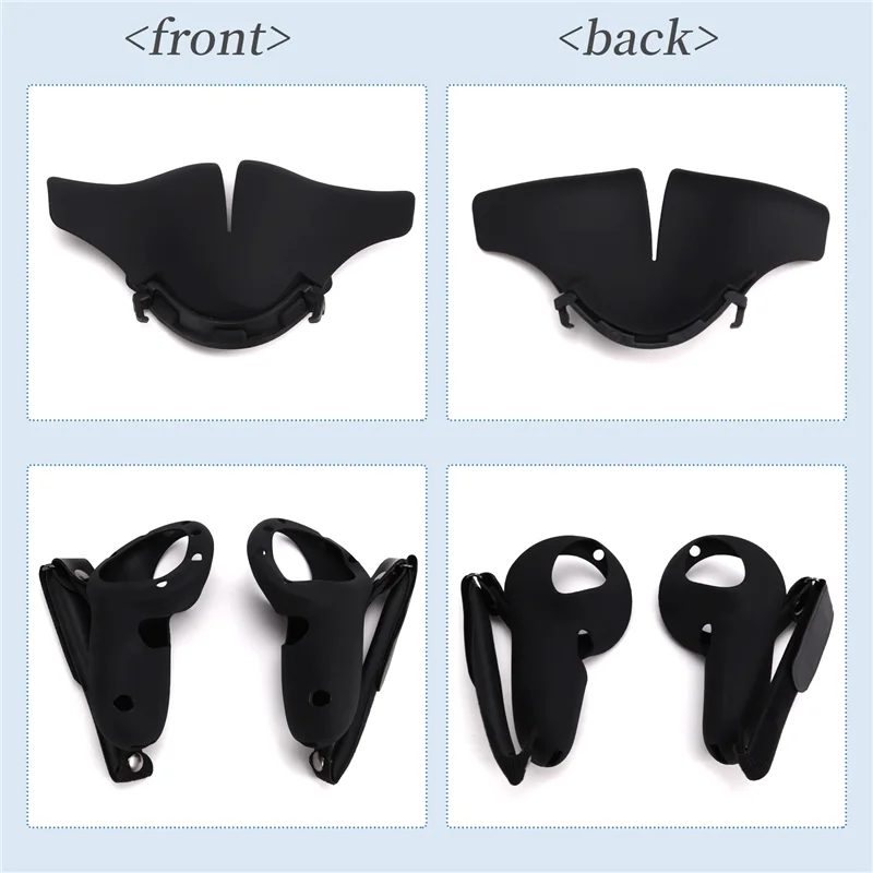 B50B-For Meta Controller يغطي غطاء العدسة حجب الضوء، وسادة الأنف وغطاء الوجه للملحقات أ #5