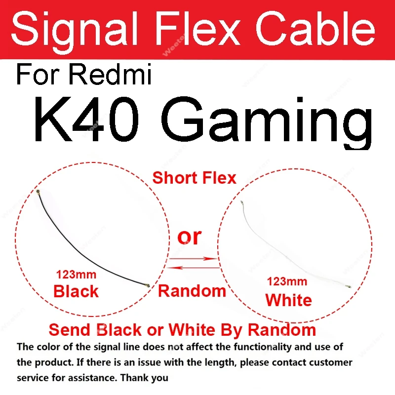 For Xiaomi Redmi K40 K40s K50 Pro Plus Gaming Ultra Antenna Signal Flex Cable Ribbon Wifi Line Replacement Repair Parts