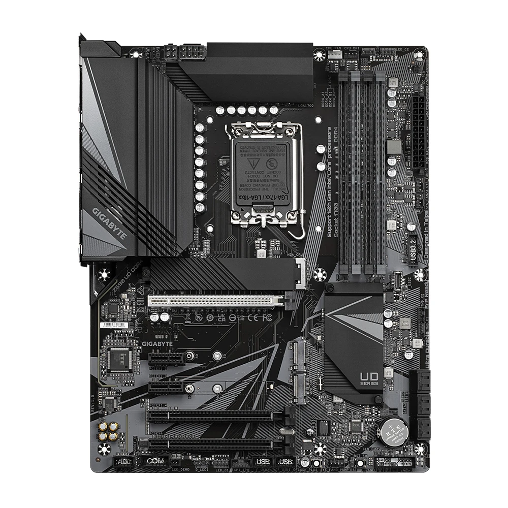 Imagem -04 - Placa Principal Gigabyte-z690 ud Ddr4 Suporte Lga1700 I912900k I7-12700k I5-cpu 12600k Chipconjunto Intel Z690 Hdmi Pci-e 5.0 Atx