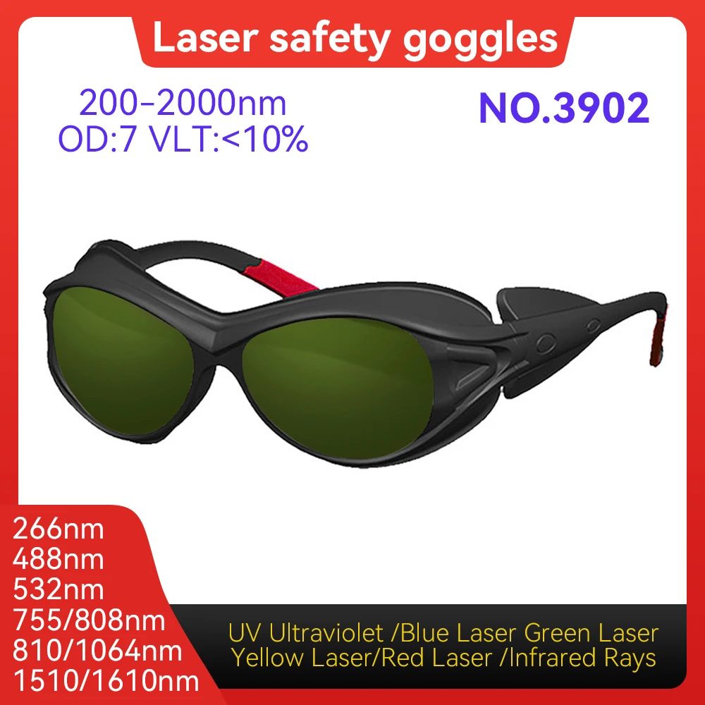 LASER SAFETI GLASSES 10600nm OD7 protect Glasses IPL Laser Protection laser protector laser protective lenses for laser glasses