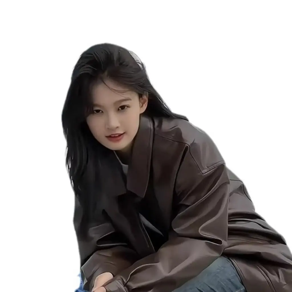 여성용 짧은 가죽 재킷 신상 봄 가을 오토바이 스타일 마이야르드 웨어 소형 여성용 아우터웨어