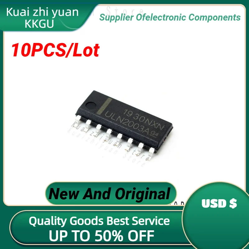 10PCS/Lot New And Original Genuine ULN2003ADR ULN2003AD ULN2003A SOP-16 In Stock