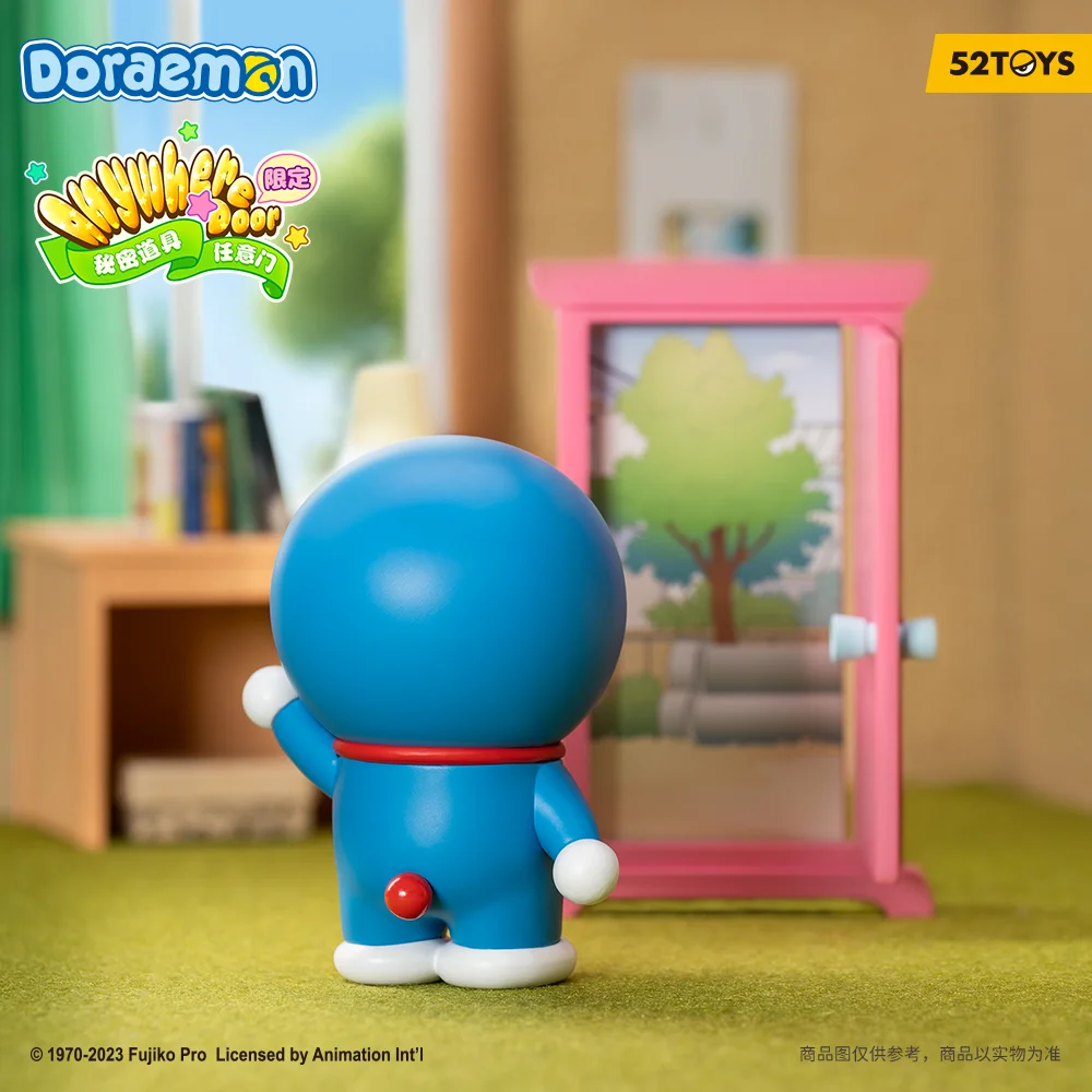 52TOYS Doraemon Anywhere Door, Collectible Action Figure，Height: 3.14inch/8cm