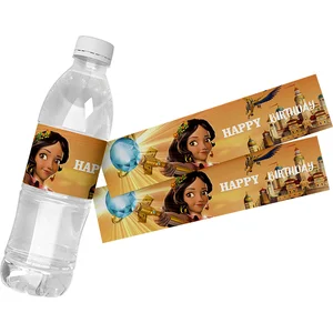 Impermeável Disney Sofia de Avalor Birthday Decor, Garrafa De Água, Etiquetas Da Caixa, Adesivos, Embrulho, Crianças, Happy Birthday Party Supplies, 24Pcs 6 principais vendas boneca elena de avalor - №6