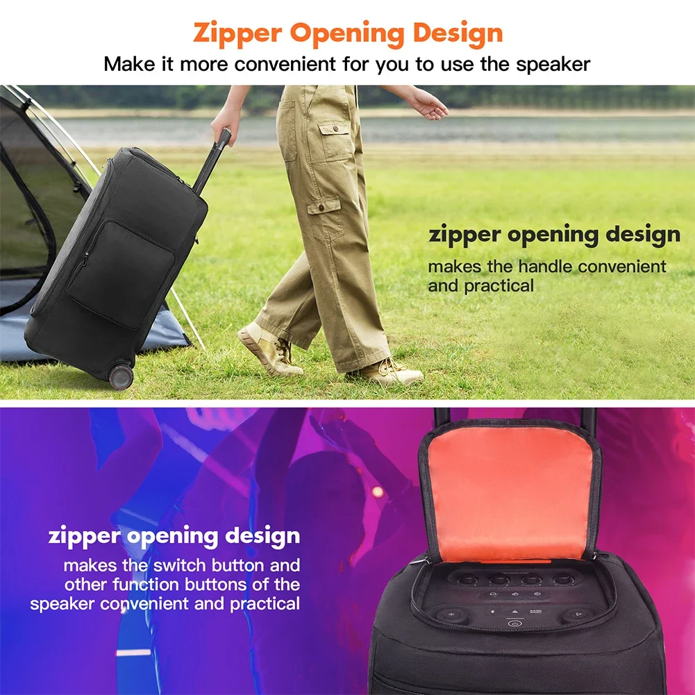 Speaker Dust Cover Waterproof Speaker Protective Cover Double-Sided Storage Bag for JBL PARTYBOX 310/320/110/120/520/710/1000 view 6