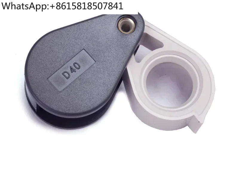 D40 professional 10X magnifying glass jewelry diamond antique play identification tool