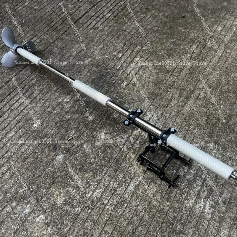 Handheld Thrusters Outboard Motors Lithium Battery Propellers for Inflatable Rubber Boats, Paddles Plastic Mount Hangers
