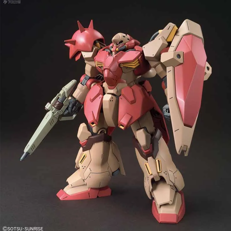 Bandai Original GUNDAM HG serie MeO2R-FO1 MESSER TVPE-FO1 MS-06S ZAKU BAUND Anime figura de acción juguetes de modelos de ensamblaje