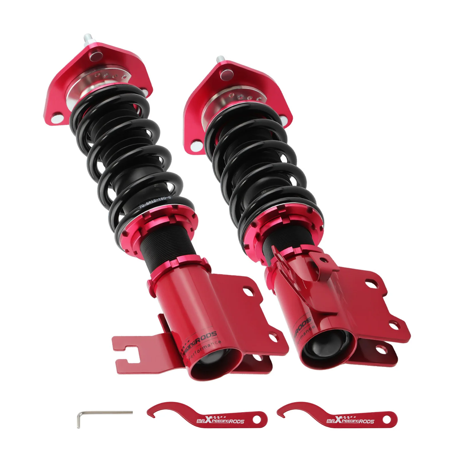 4x Front Coilovers Shocks Struts For Nissan 240SX S13 1989-1994 Adjustable Damper