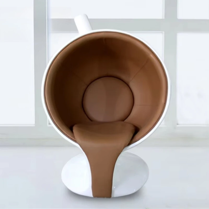 Fiberglas-Kaffeetassen-Stuhl Wohnzimmermöbel