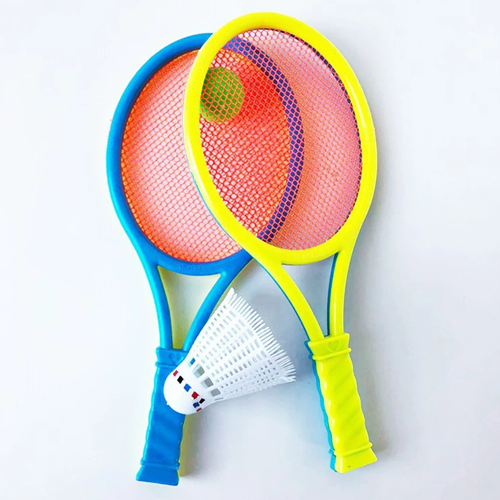 1 set Children Tennis Badminton Rackets Ball Set Sports Family Game Toy Kids Badminton Rackets Outdoor Speed Sports Game Toy