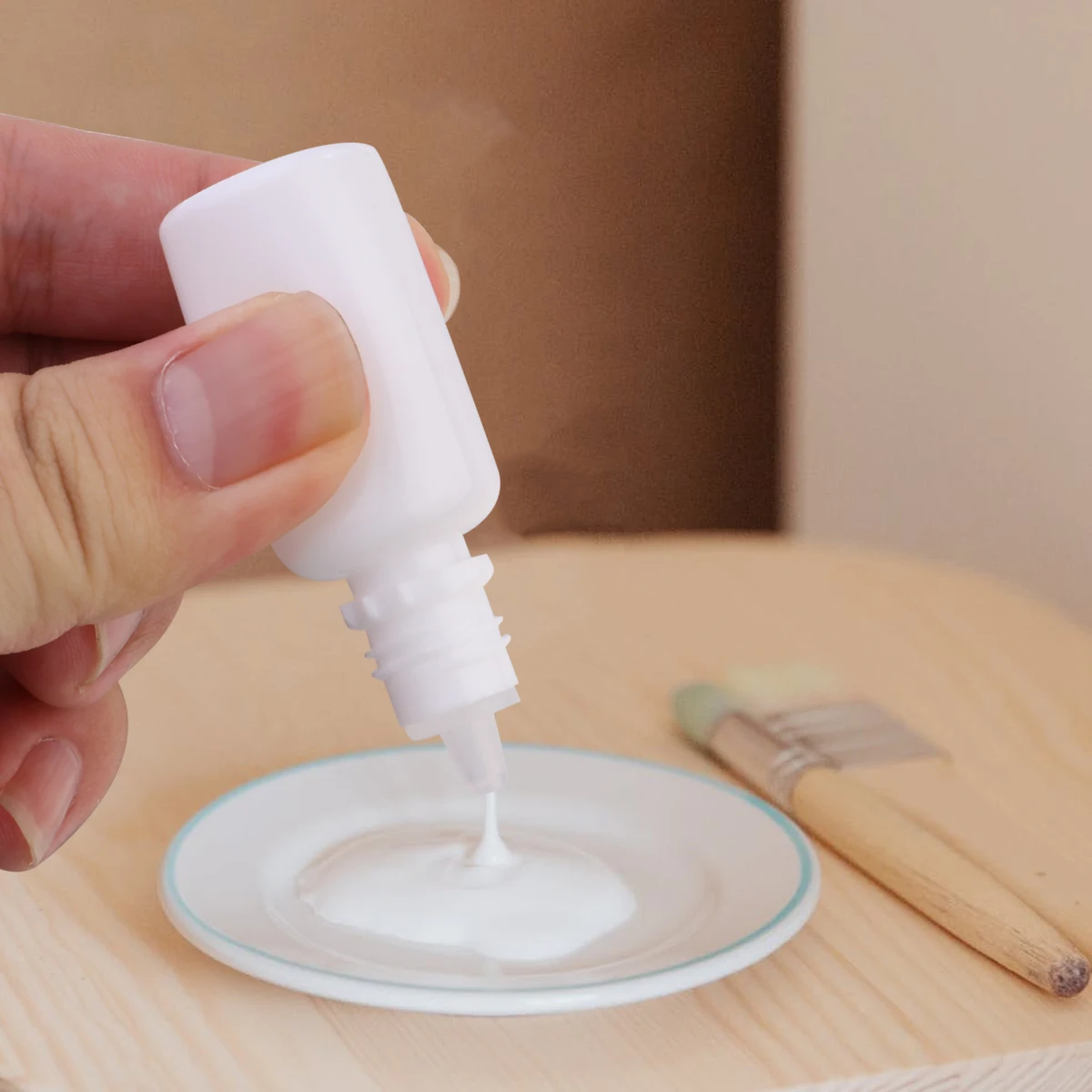 

20 Pcs Anti-theft Cover Eye Drop Bottle Dropper Bottles Glass Drops Container Empty Refillable Liquid