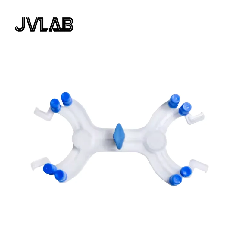 

Laboratory Double-Buret Clamp Plastic Burette Clip Holder Beaker Clip