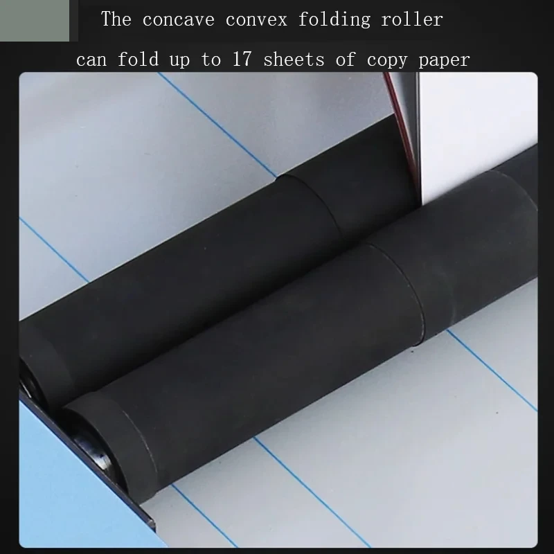 Libretto di carta Equitazione Sella Cucitrice Rilegatrice 220V Cucitrice elettrica Macchina piegatubi Piegatrice per carte