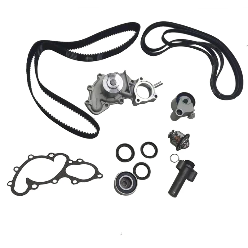 Engine Timing Belt Kit With Water Pump For 1995-2004 Toyota 4Runner Tacoma  T100 3.4L V6 5VZFE DOHC 14520-RCA-A01