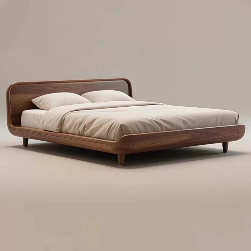 Princess Large Double Bed Bedrooms Frame Adult Wooden Platform Luxury Bed Frame Full Size Modern Cama Matrimoniales Furniture
