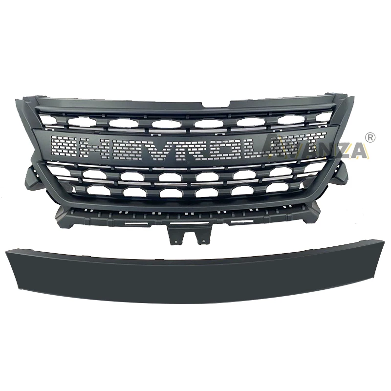 Grille W/Light Accessories Fits For Chevrolet S10 2016-2018 Racing Grill