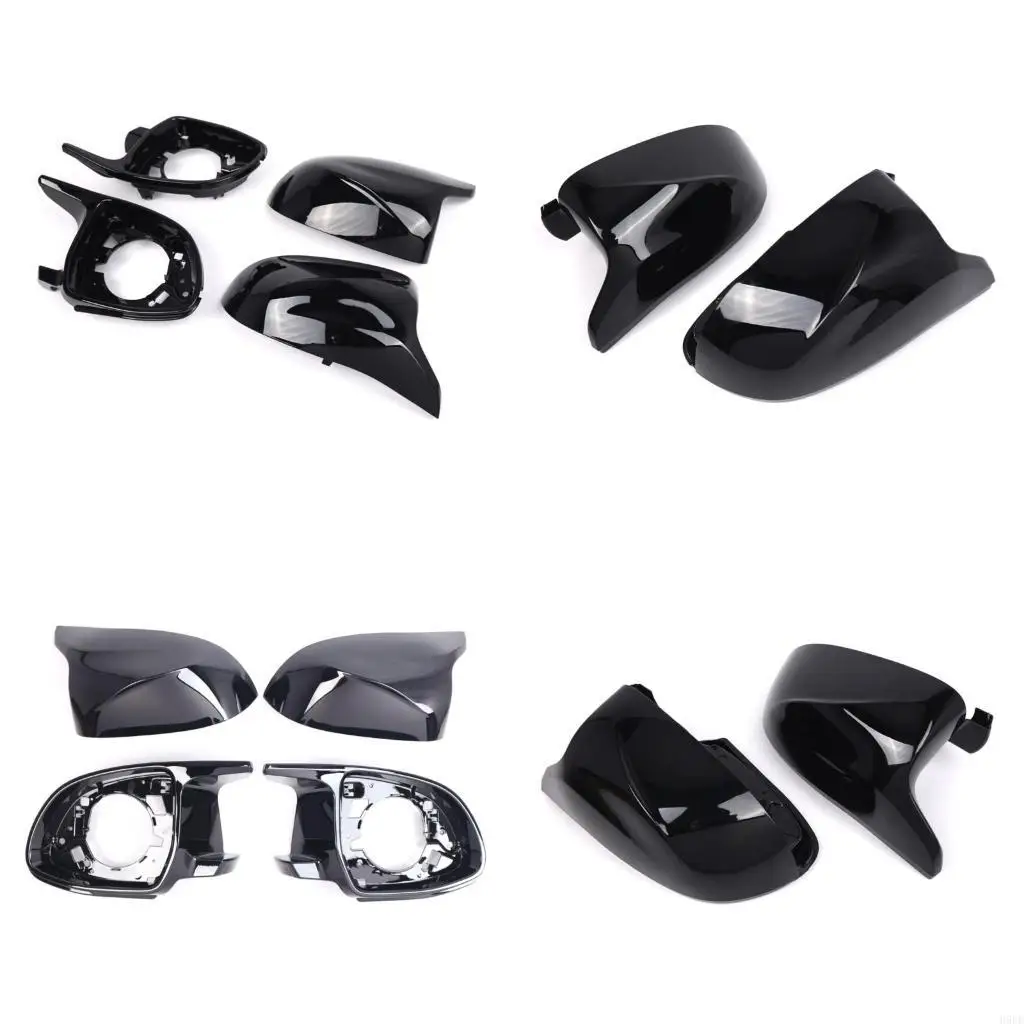 

Rearview Mirror Cover for G01 51168097351 Replacement Accessories Glossy Black H9EE