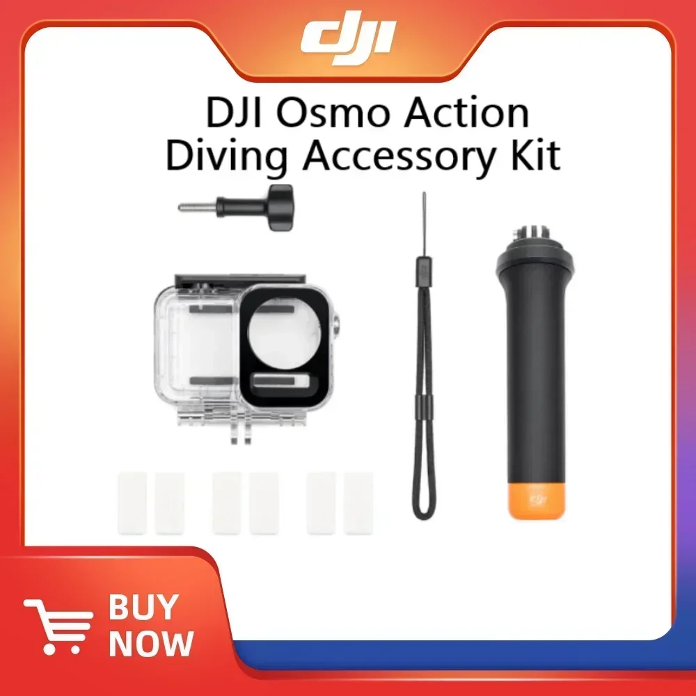 

2025JHDDJI Osmo Action 2 3 4 5 Pro Diving Accessory Kit Action sport camera Accessory Part for Osmo Action3 Original Brand acces