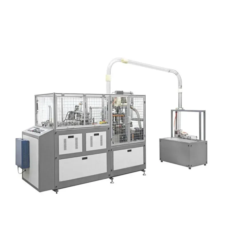 High Speed Fully Automatic Disposable Forming Machine, 22 Type Milk Tea Cup, Large Paper Cup High-Speed Machine