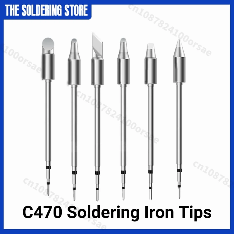 

Паяльное жало серии C470 для паяльной станции JBC i2C Aixun Aifen T470, сварочная ручка, сварочные наконечники, многотипная паяльная головка
