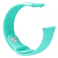 WATCH strap for SAMSUNG GALAXY WATCH ACTIVE XIAOMI AMAZFIT BIP 20 MM turquoise blue # Length: 20mm # Samsung Galaxy Watch Active (SM-R500)