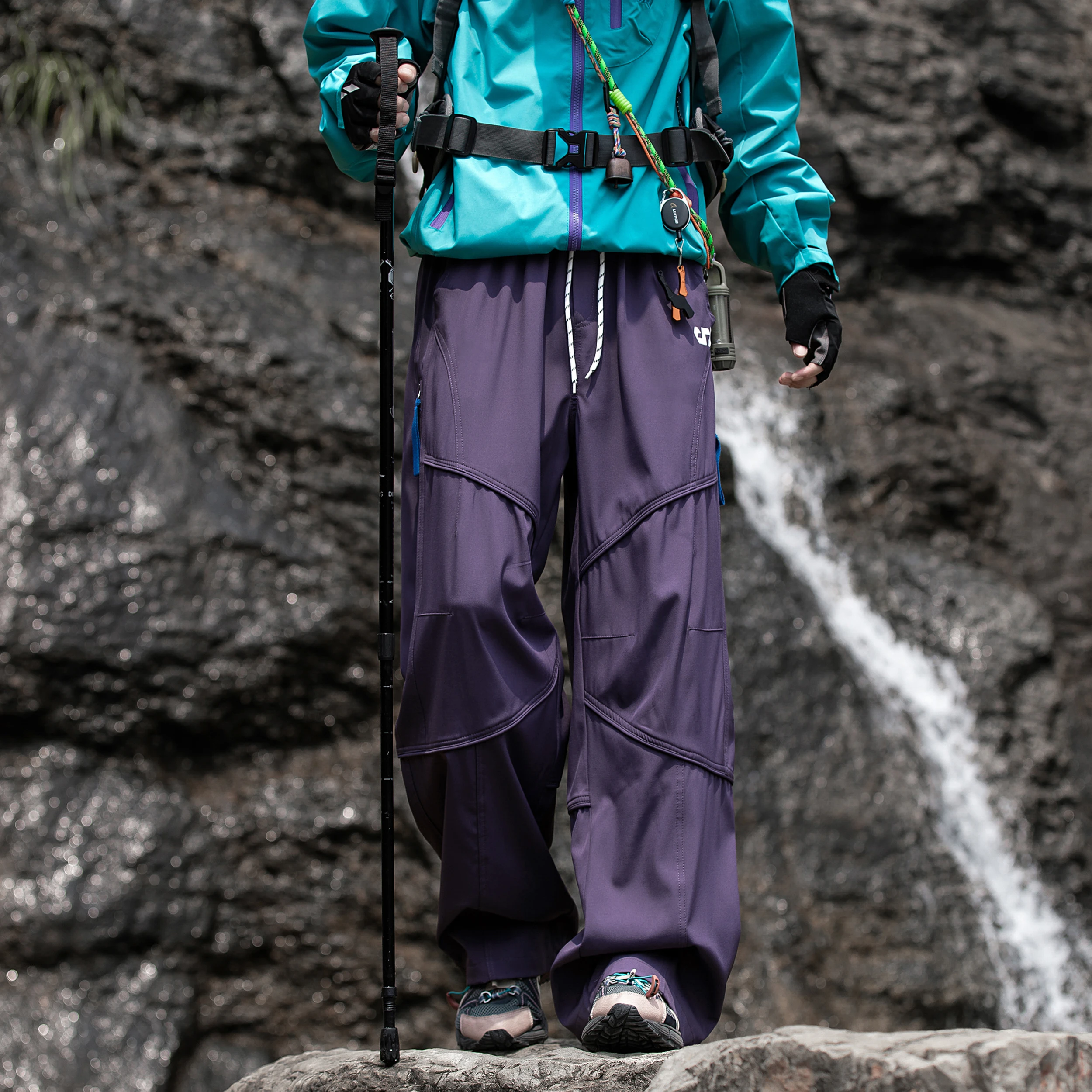 

Outdoor Innovative - Design Waterproof Hiking Trousers | Relaxed Fit, Urban Adventure - Ready Mountain Softshell Pants M-5XL