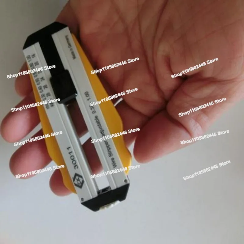 CK TOOLS Adjustable Size Wire Fiber Stripper, Stripping Tool 3 Specifications Optional 0.14-1