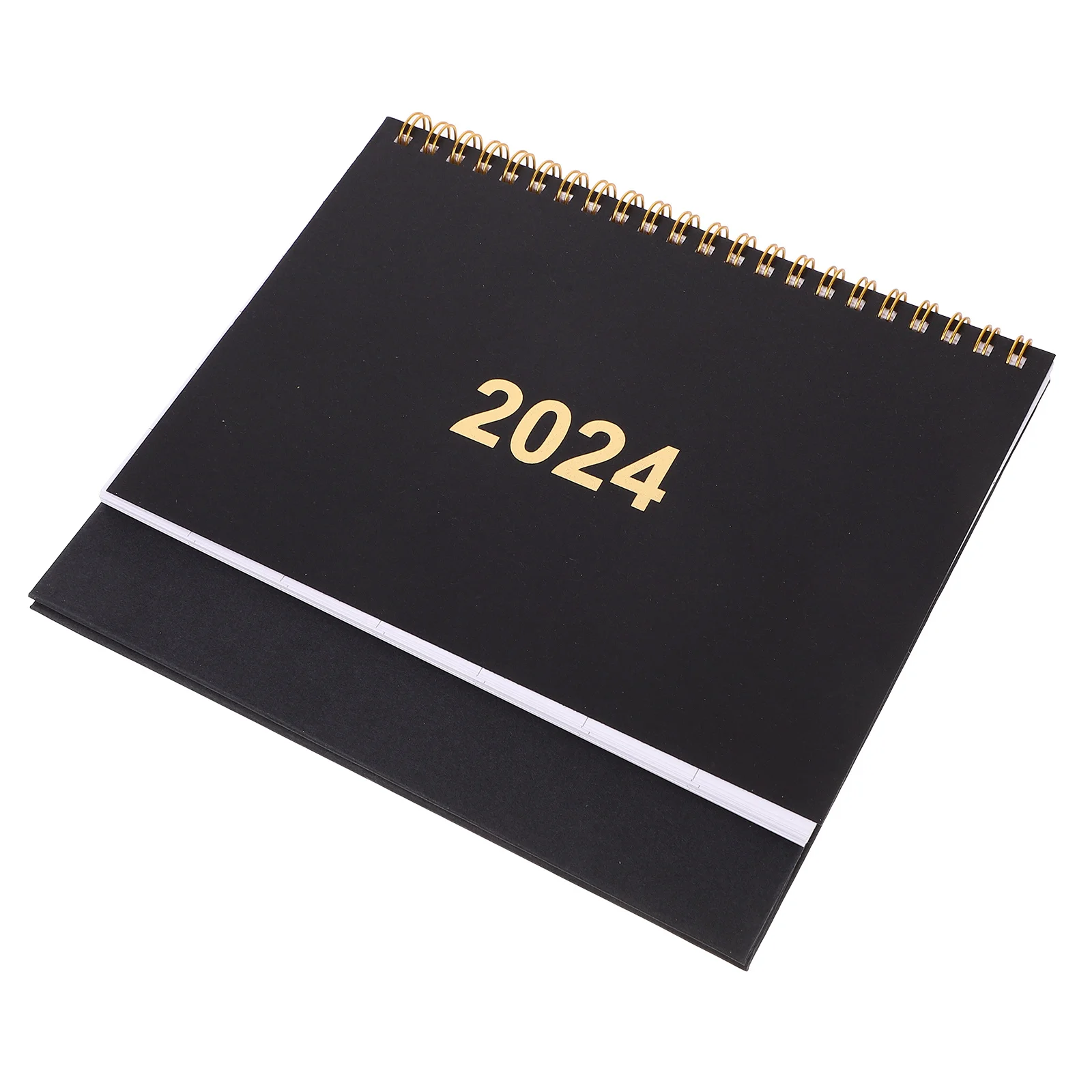 

Simple Desk Calendar Thick Material Sturdy Base 2024 Monthly Planning Home Office Daily Reminder Organizer Desk Calendar