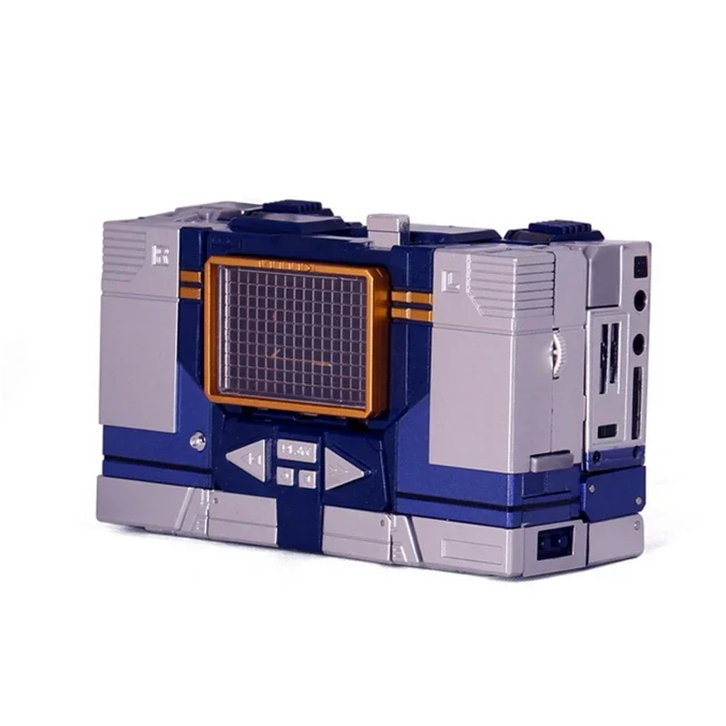 En Stock transformación G1 Soundwave THF-01J THF01J una cinta Walkman MP13 figura de aleación de gran tamaño Robot juguete deformado regalos