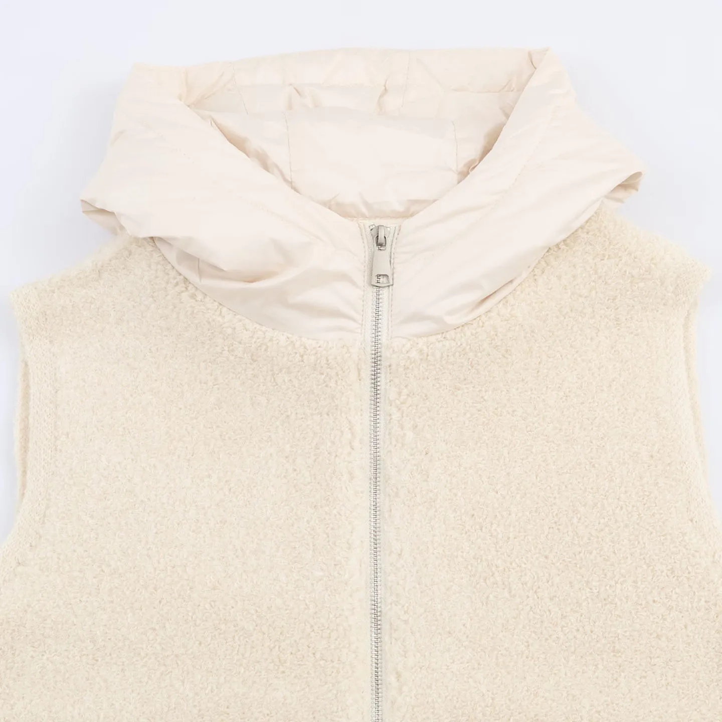 سترة نسائية جديدة لخريف 2025 سترة محبوكة بسحّاب تصميم فسيفساء مع قلنسوة جو شخصي أنيق #2