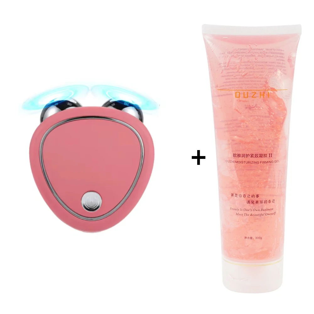 الوجه جهاز تدليك لمراكز التجميل الباردة هلام مكركرنت الوجه رافع المضادة للتجاعيد الأسطوانة شد الجلد تجديد العناية بالوجه التخسيس