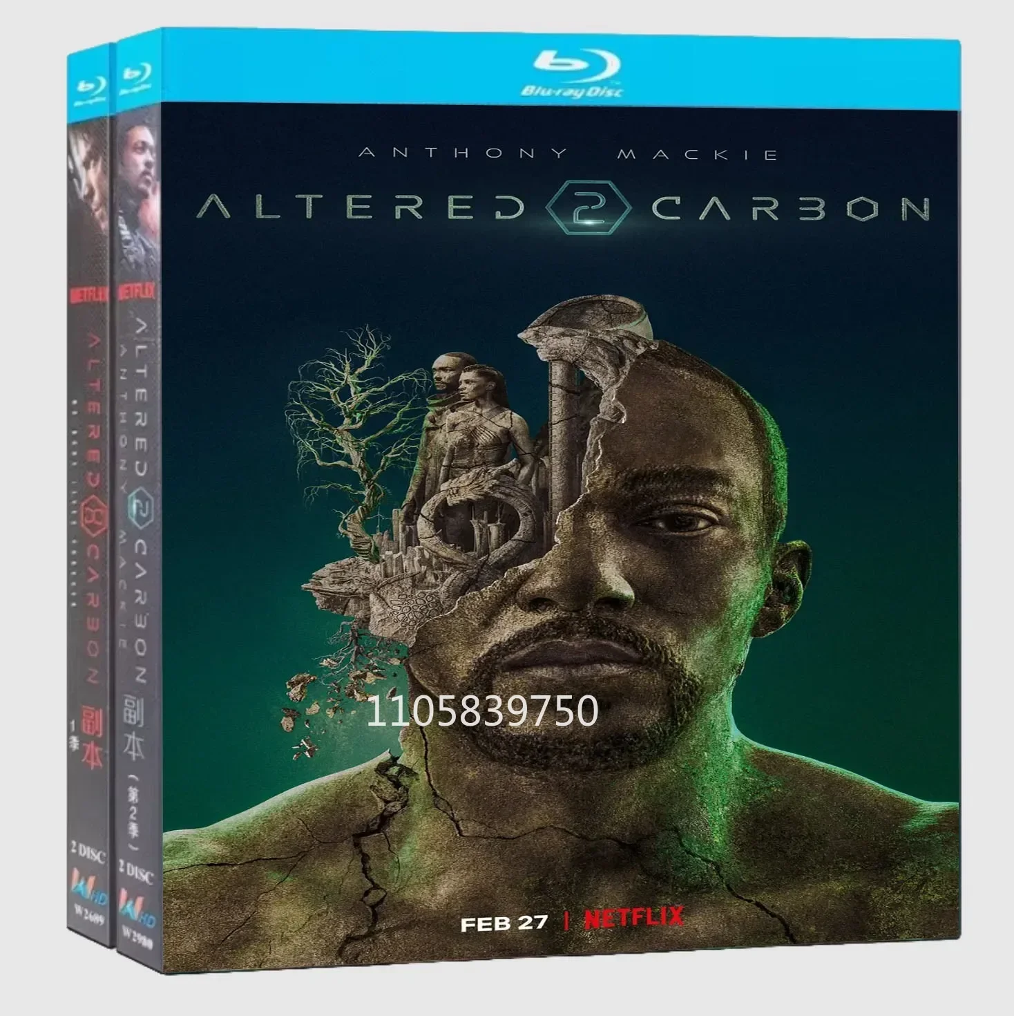 Altered Carbon Season 1-2 (2020) Series Film 4-Discs New Boxed High Definition BD