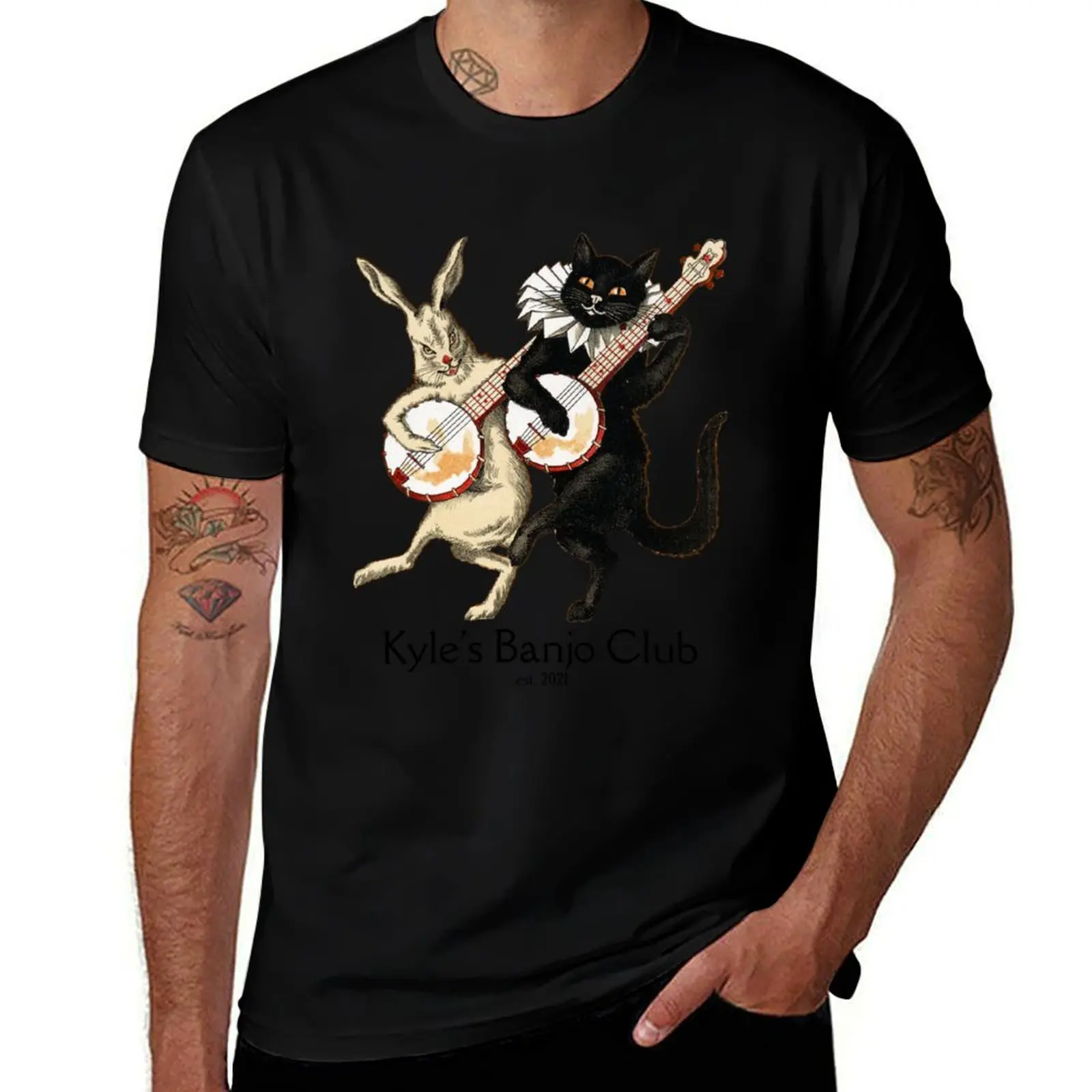 Kyle's Banjo Club - Est.2021 T-Shirt Plus Size Short Sleeve T-Shirt